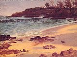 Albert Bierstadt Canvas Paintings - Bahama Cove